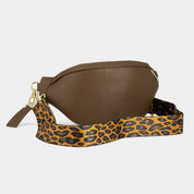 Hampstead Luxe Leather Sling Bag - Chocolate Brown - JLR London