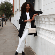Soho City Luxe Leather Bag - Ecru - JLR London