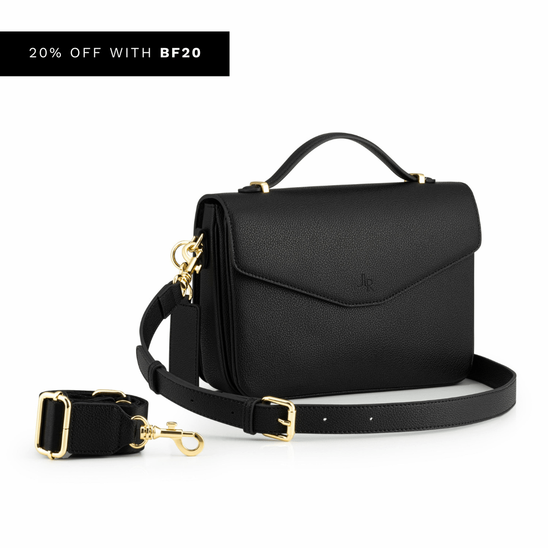 Kensington Maxi top handle bag Black