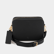 Marlow Crossbody Bag - Black - JLR London