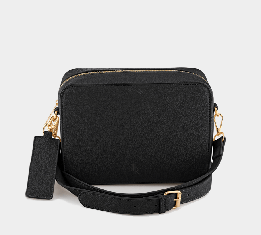 Marlow Crossbody Bag - Black - JLR London