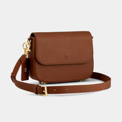 Westminster Luxe Leather Saddle Bag - JLR London