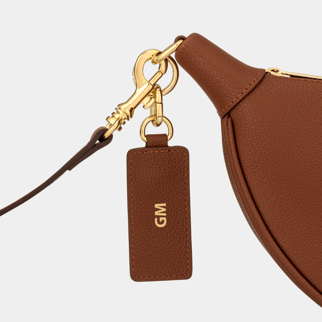 Islington Luxe Leather Sling Bag - Tan - JLR London