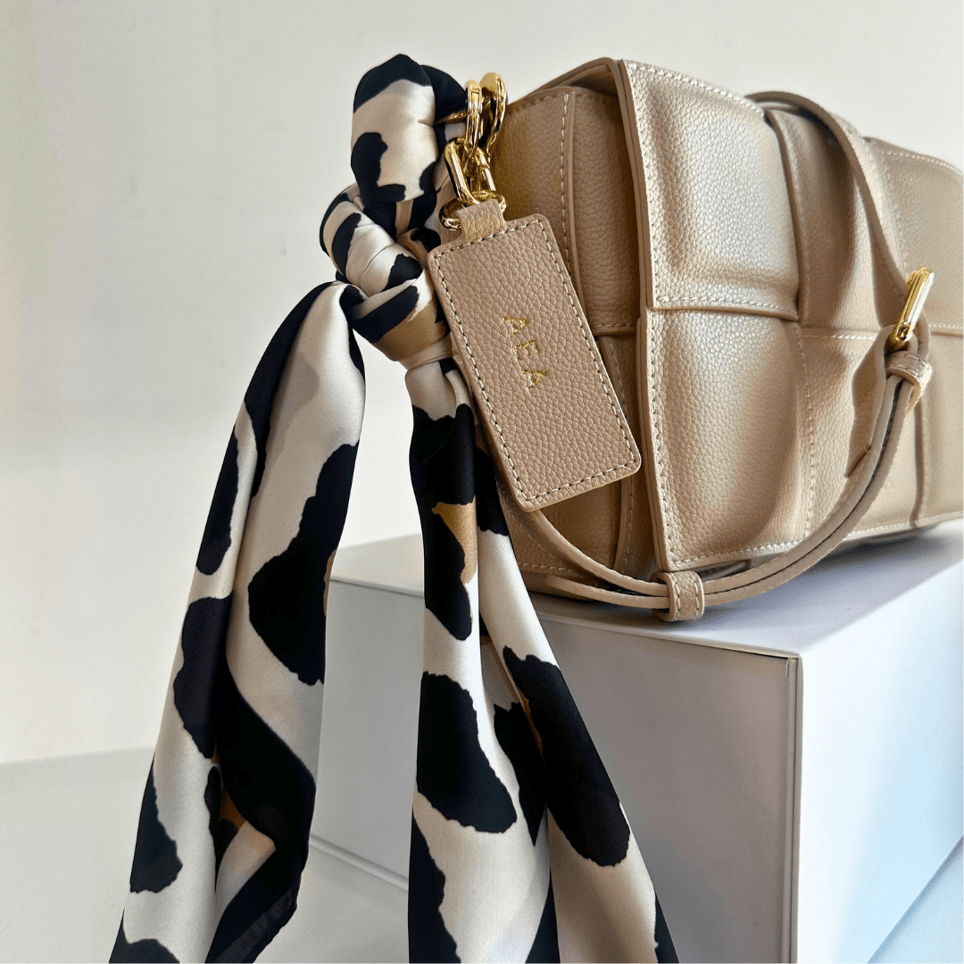Soho City Luxe Leather Bag - Ecru - JLR London