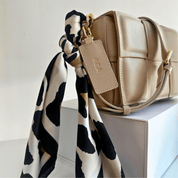 Soho City Luxe Leather Bag - Ecru - JLR London