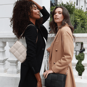 Soho City Luxe Leather Bag - Ecru - JLR London