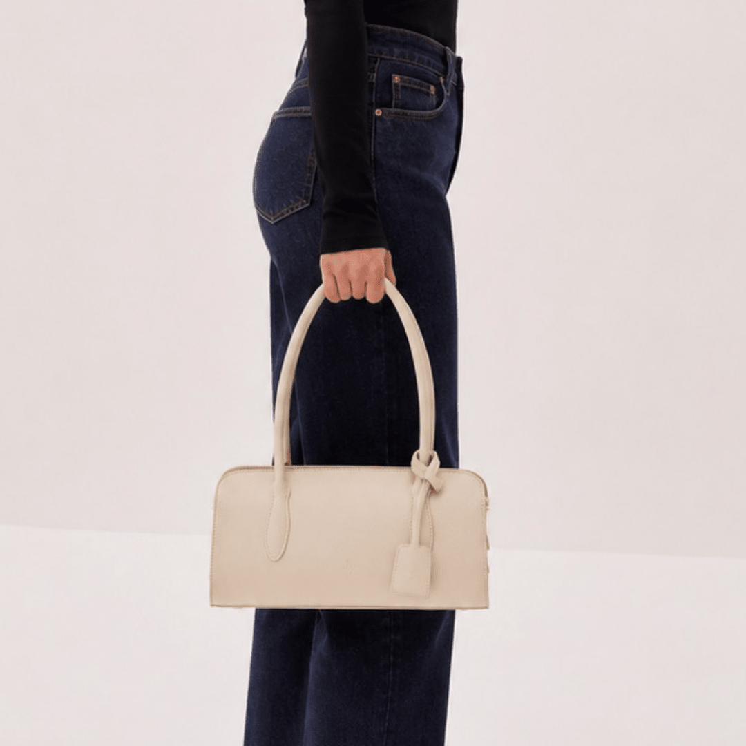 The Hampshire East West bag Taupe - JLR London