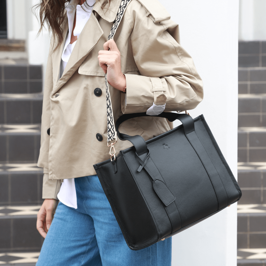 Medium Taylor tote bag - Black