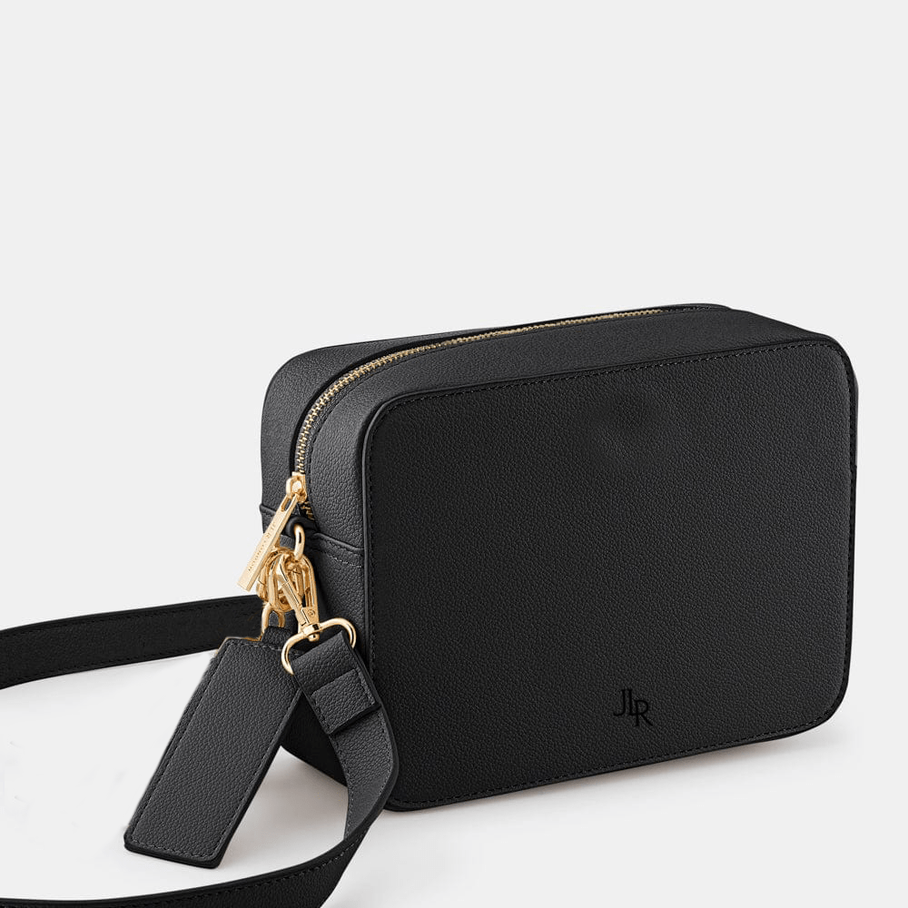 Marlow Crossbody Bag - Black - JLR London