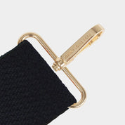 Luxe Dark Brown Block Bag Strap - JLR London