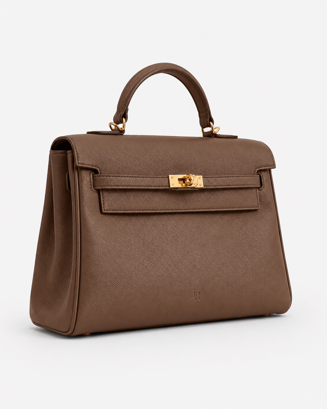 Eaton Top handle Work bag - Dark Brown - JLR London