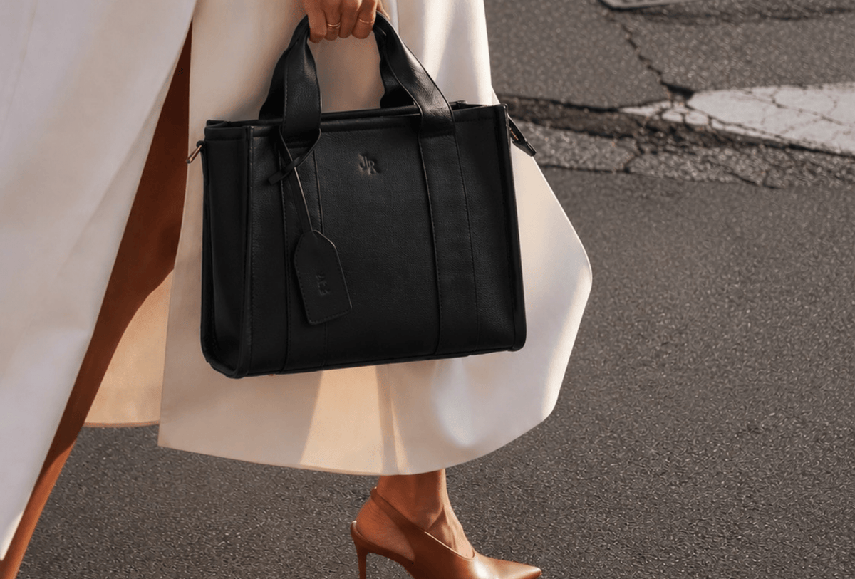 Maxi Taylor Tote Bag- Dark Brown - JLR London