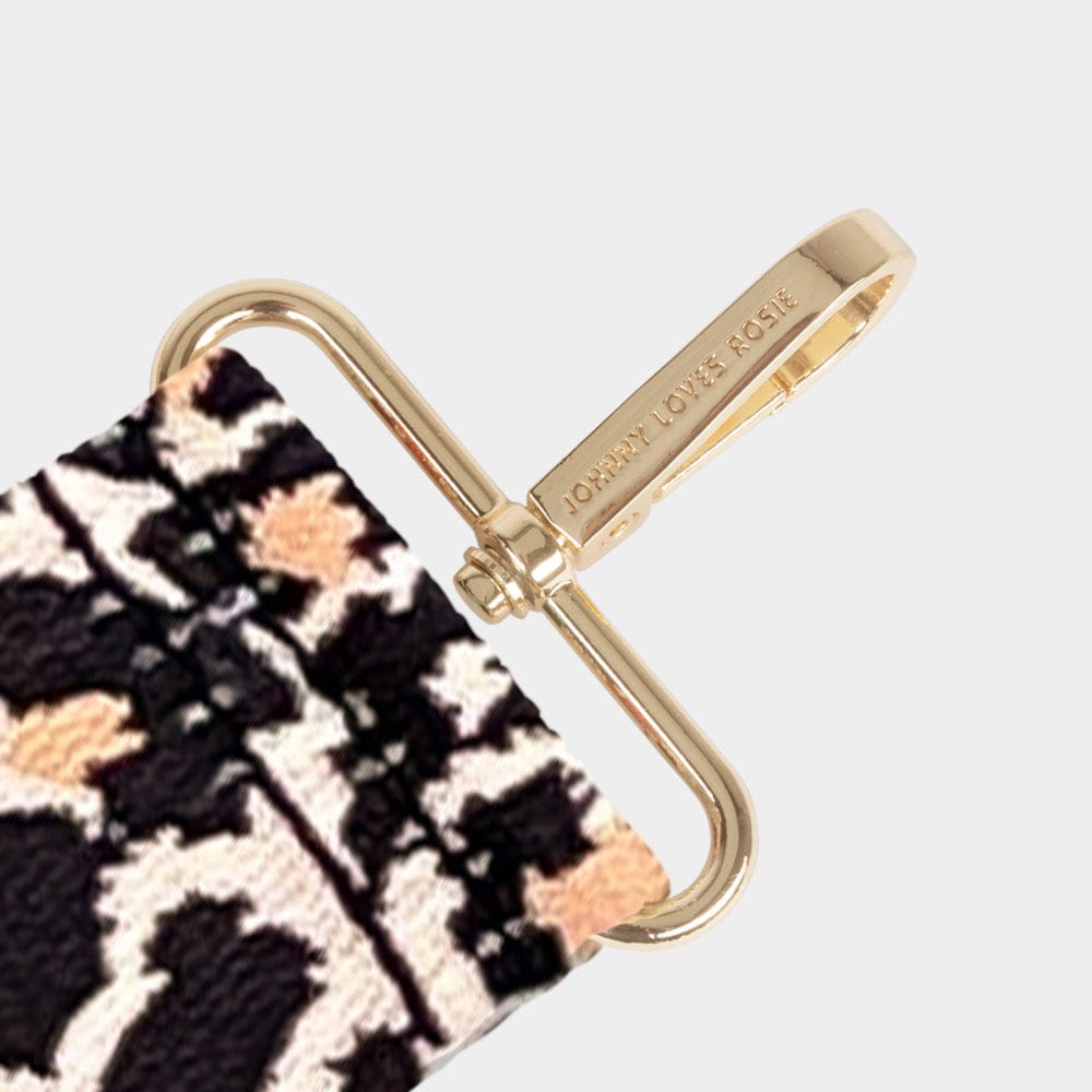 Ecru Quinn Leopard Strap - JLR London