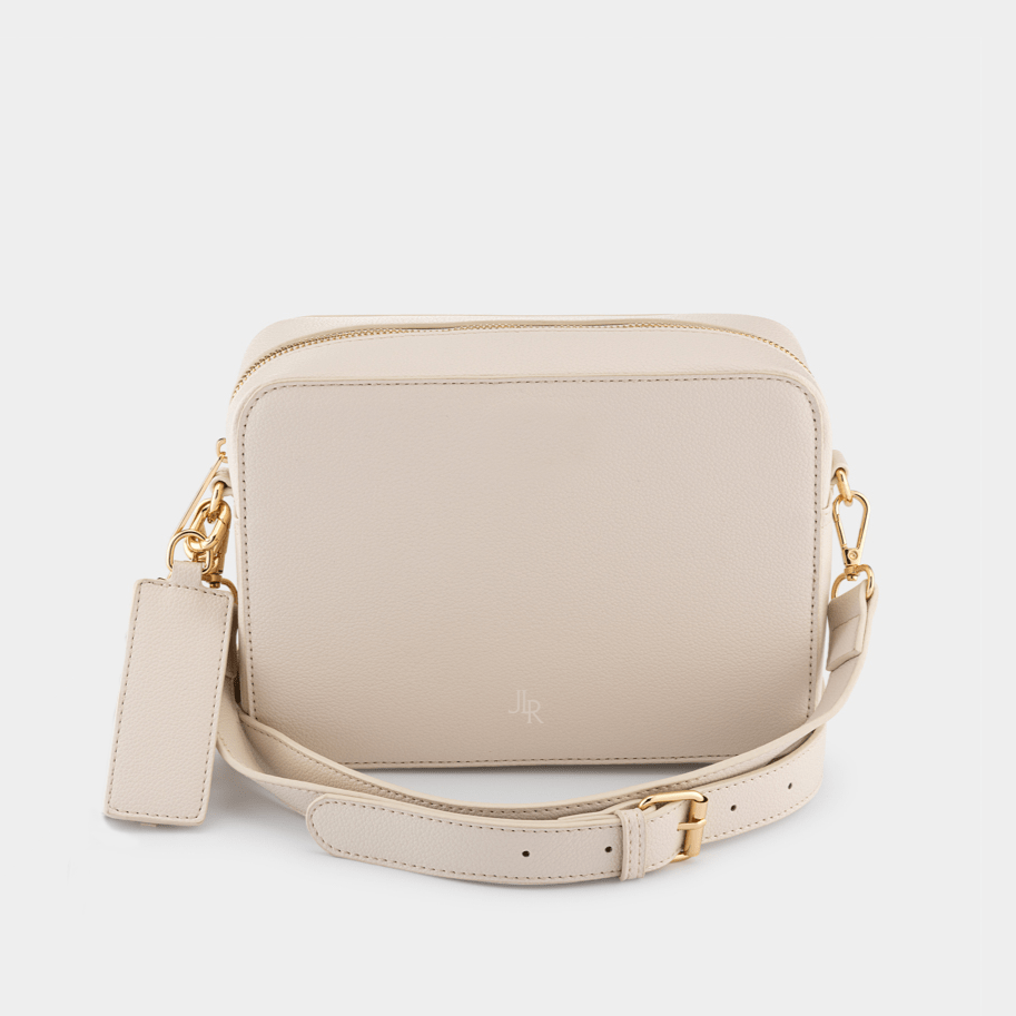 Marlow Crossbody Bag - Ecru - JLR London