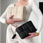 Soho City Luxe Leather Bag - Ecru - JLR London
