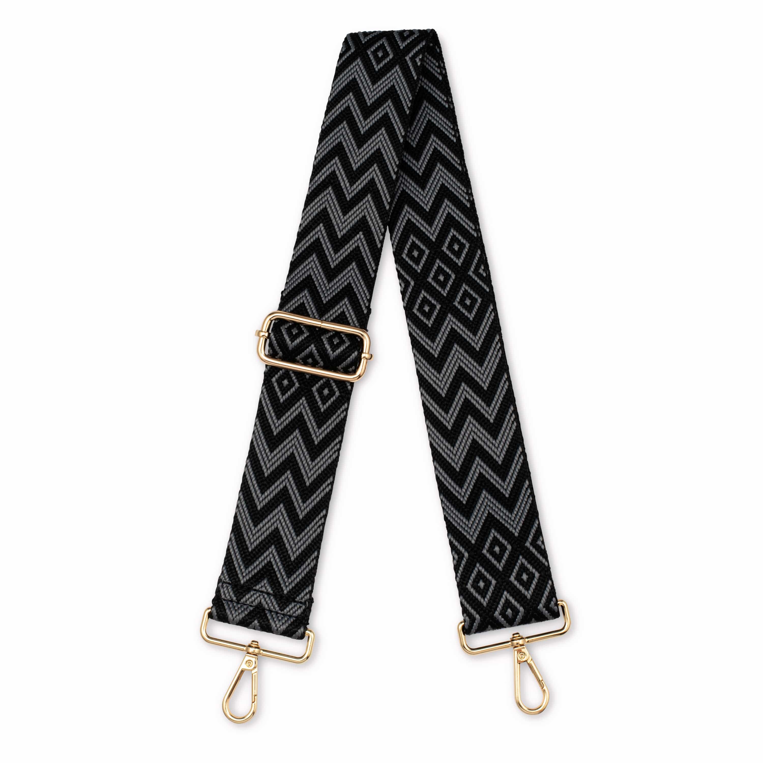 Black Asher Abstract Strap - JLR London