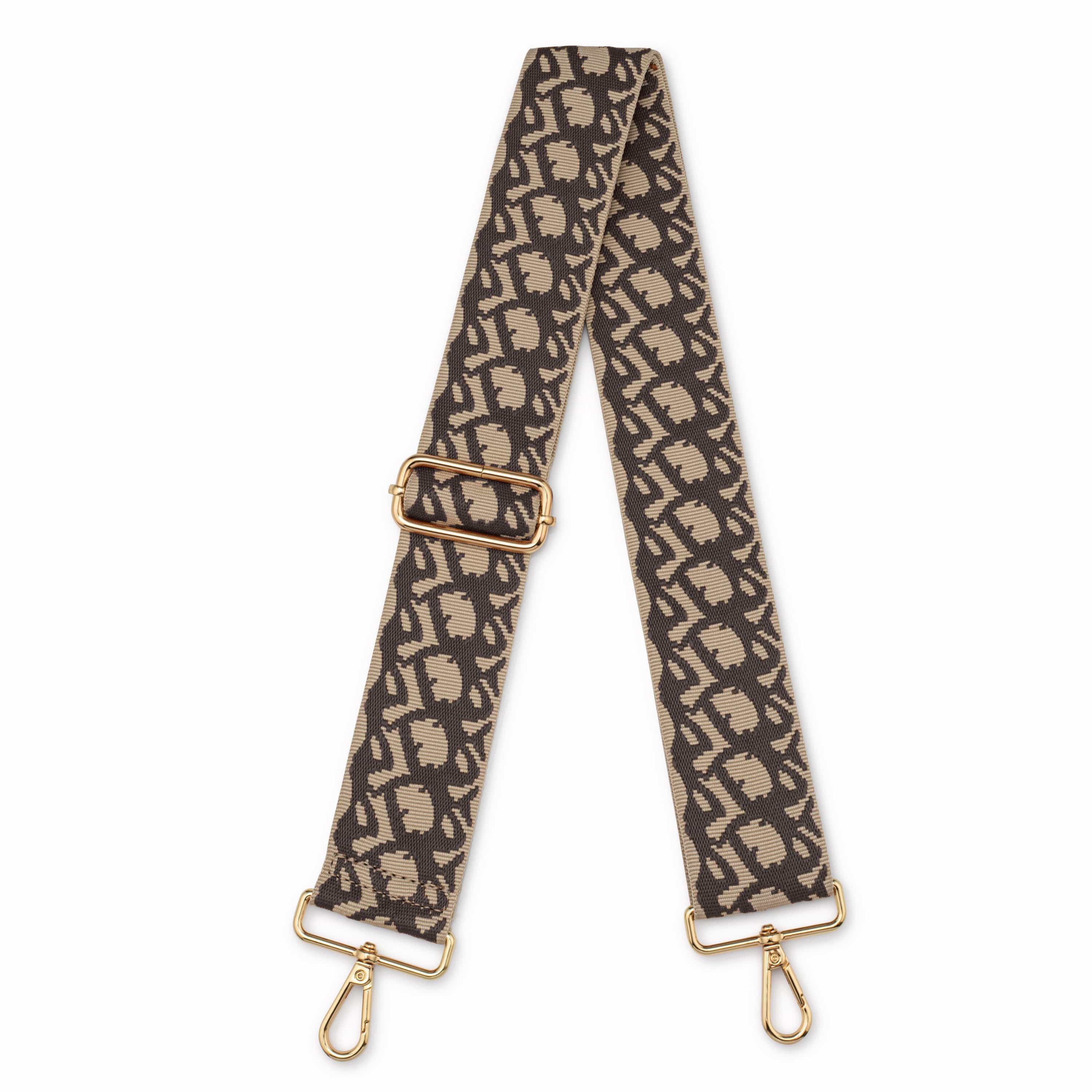 Flynn Dark Brown And Ecru Strap - JLR London