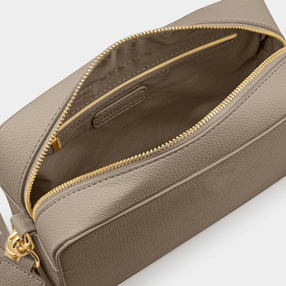 Marlow Crossbody Bag - Mocha - JLR London