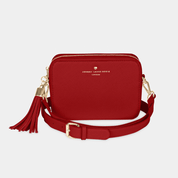 Luxe Red Tassel Keyring - JLR London