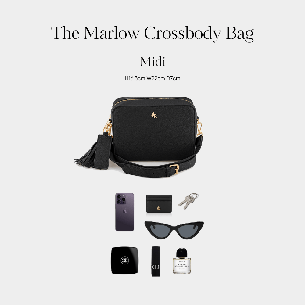 Marlow Crossbody Bag - Ecru - JLR London