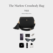 Marlow Crossbody Bag - Ecru - JLR London