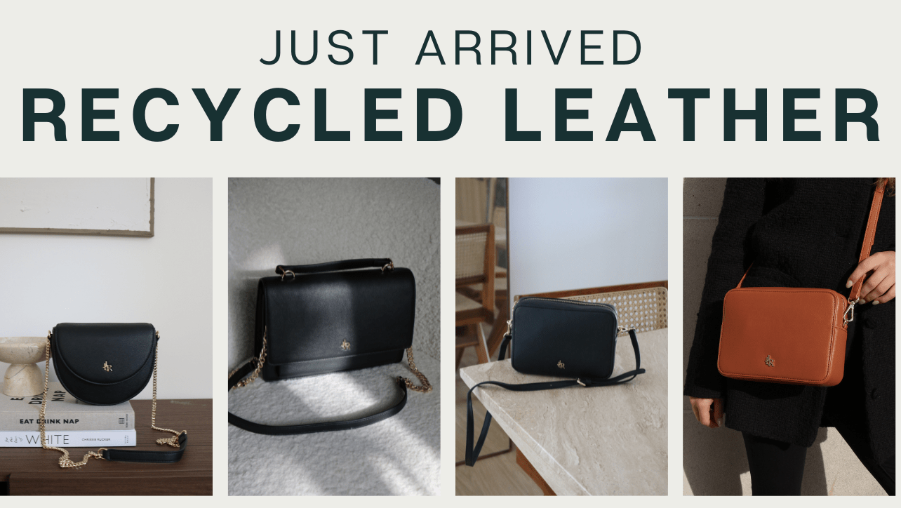 NEW IN: RECYCLED LEATHER - JLR London