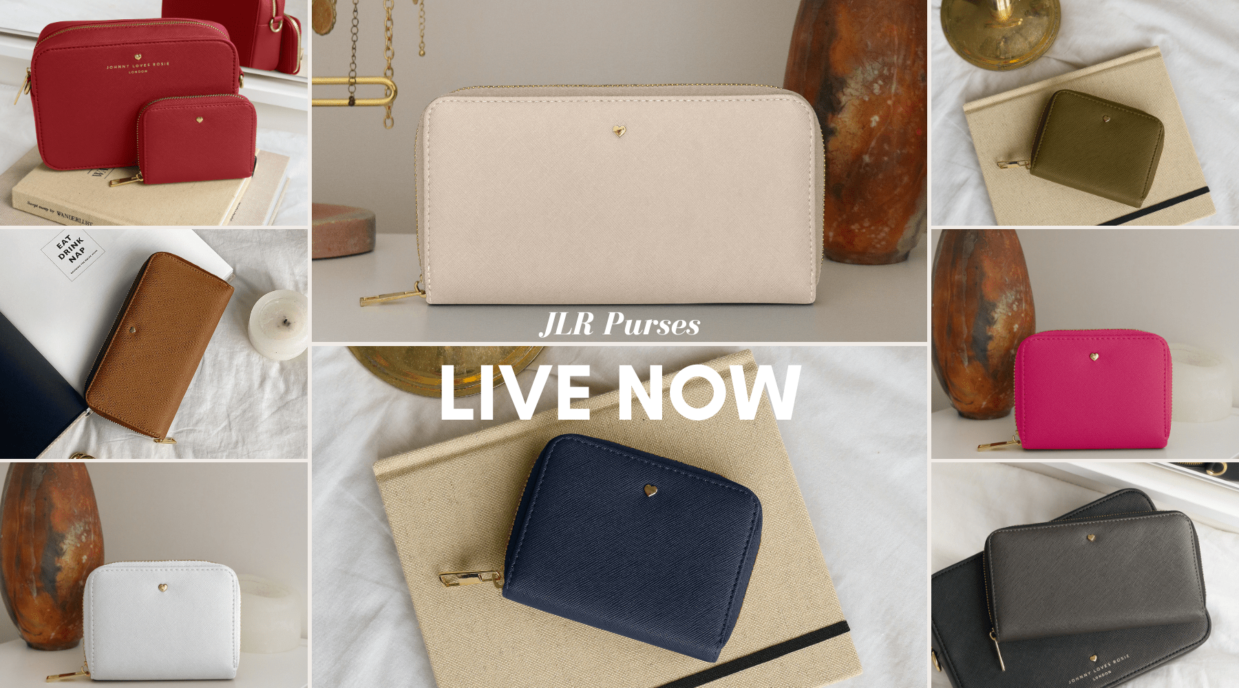 BRAND NEW: HUDSON, CARRIE & PURSES - JLR London