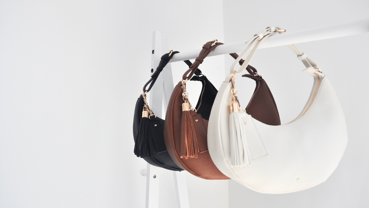 Elevate Your Style with Johnny Loves Rosie's Rudy Half Moon Bag: Personalizsed Luxury in Three Stunning Colours - JLR London