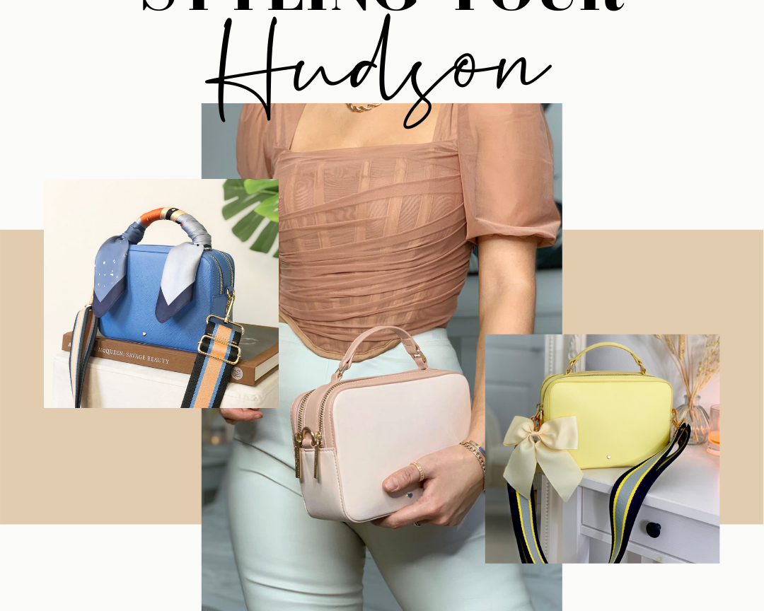 how to style your hudson crossbody bag from johnny loves rosie