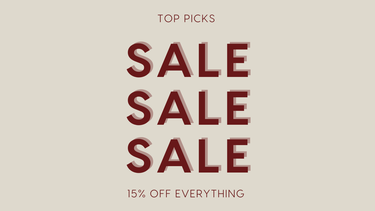 TOP 3 SALE PICKS