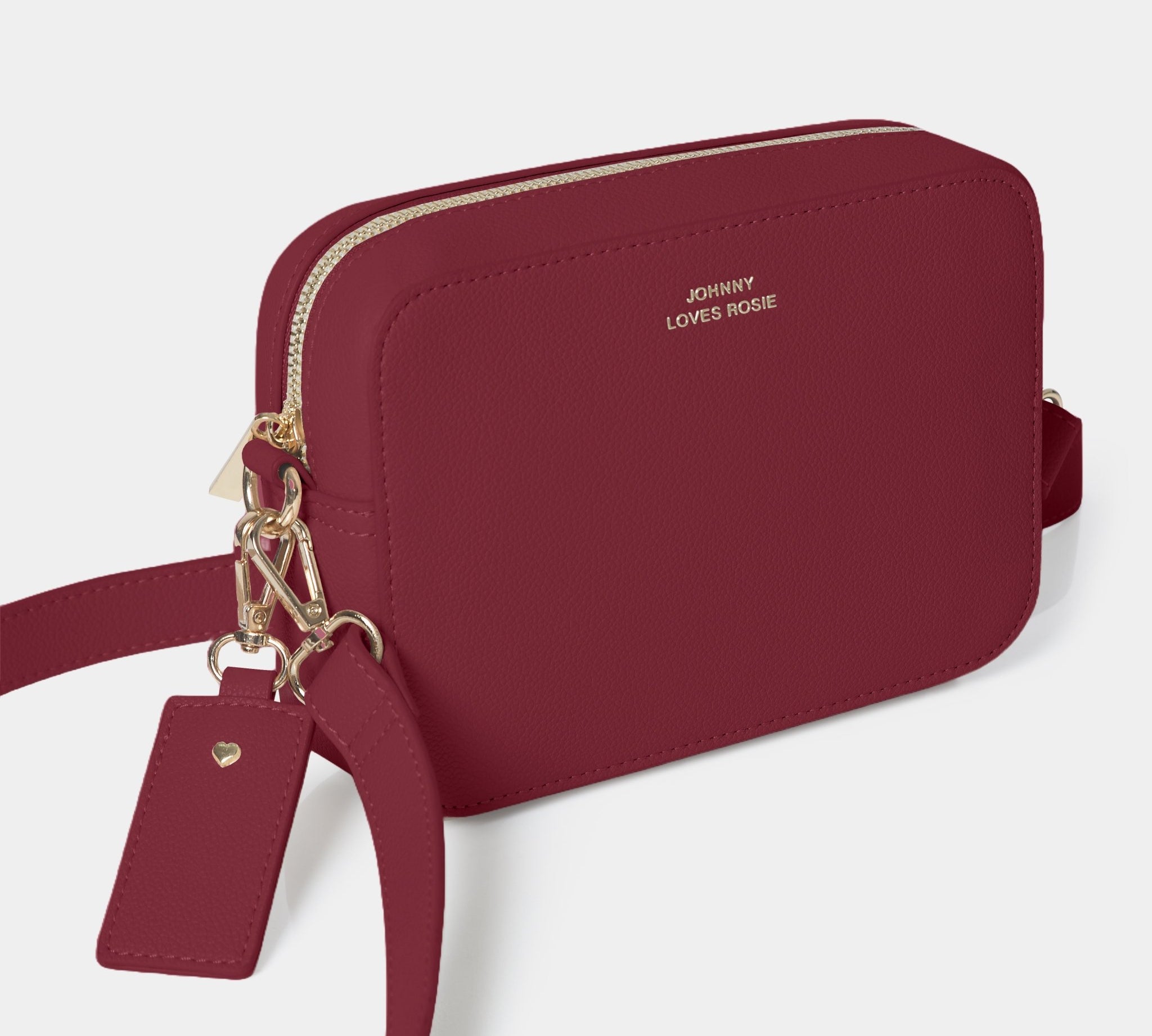 Carrie Crossbody bag Cherry Red - JLR London