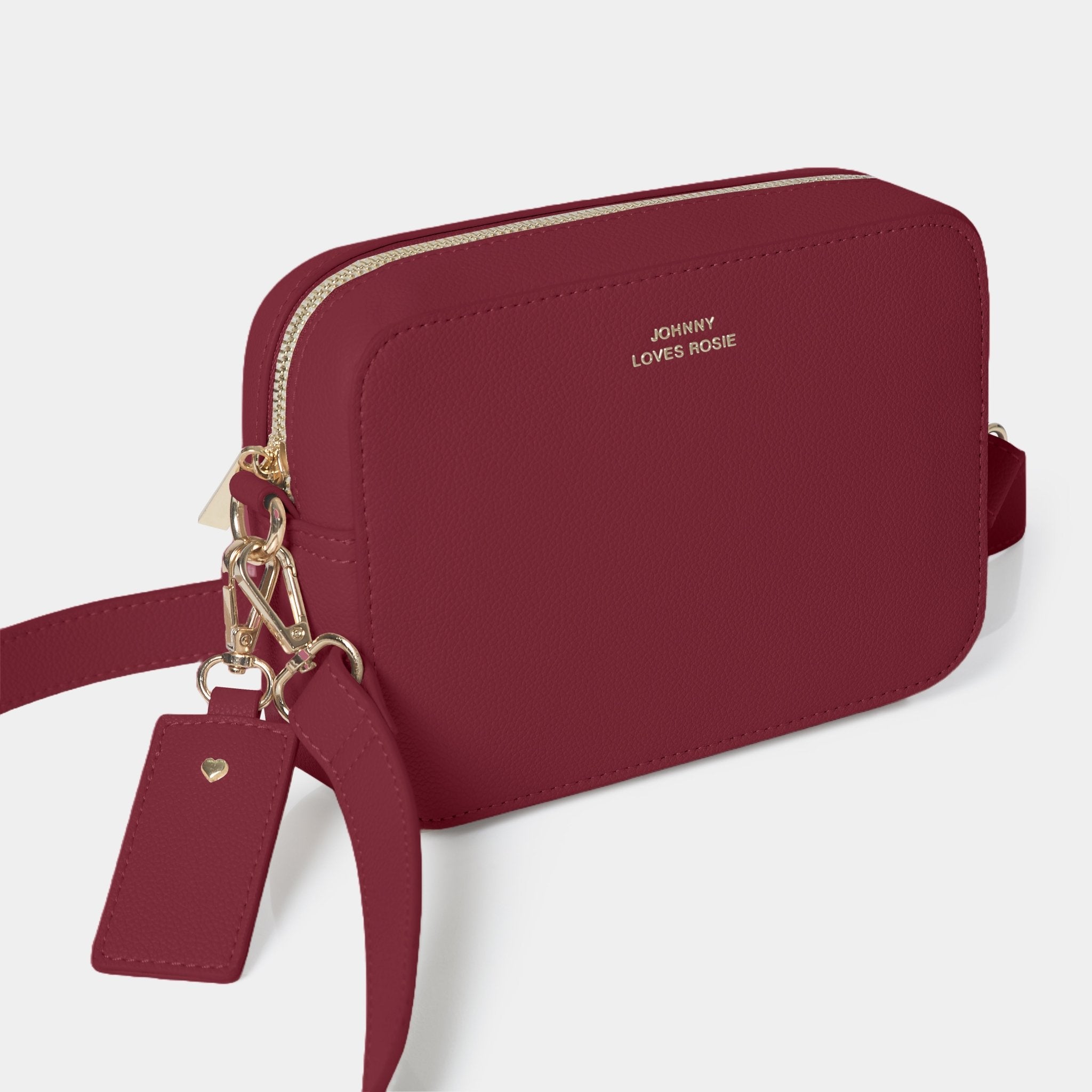 Carrie Crossbody bag Cherry Red - JLR London