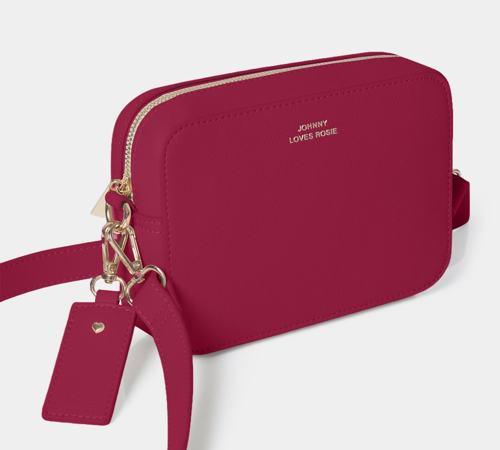 Carrie Crossbody bag Deep Pink - JLR London