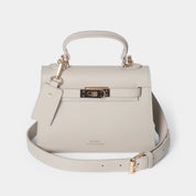 Willow Top Handle Tote Bag Taupe - JLR London