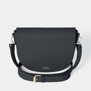 Sadie Half Moon Saddle Bag Black - Johnny Loves Rosie - JLR London