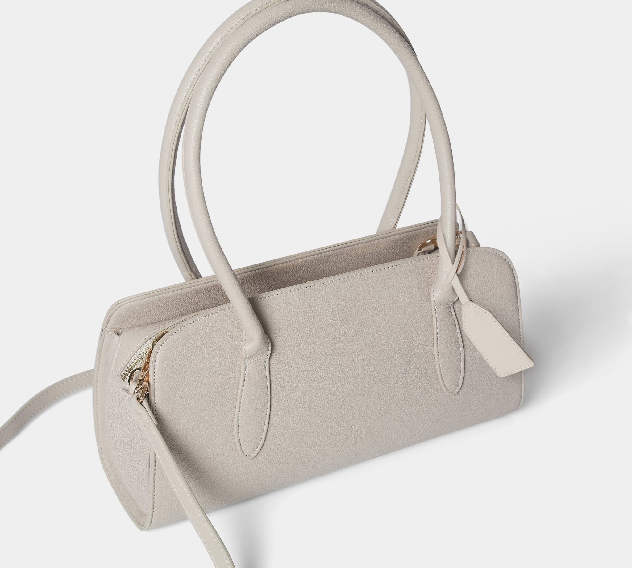 The Hampshire East West bag Taupe - JLR London