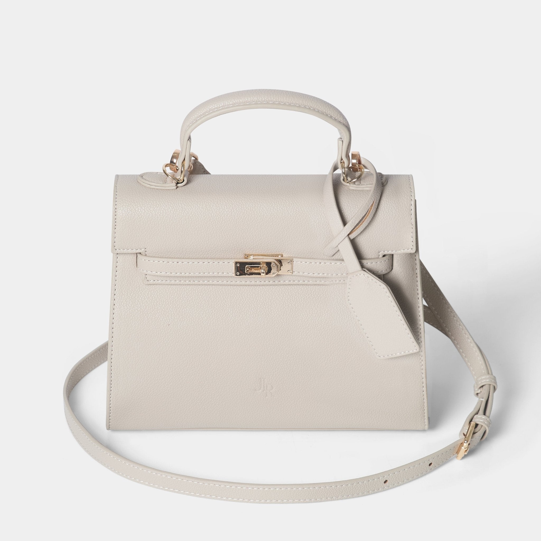Richmond Top handle bag Taupe - JLR London