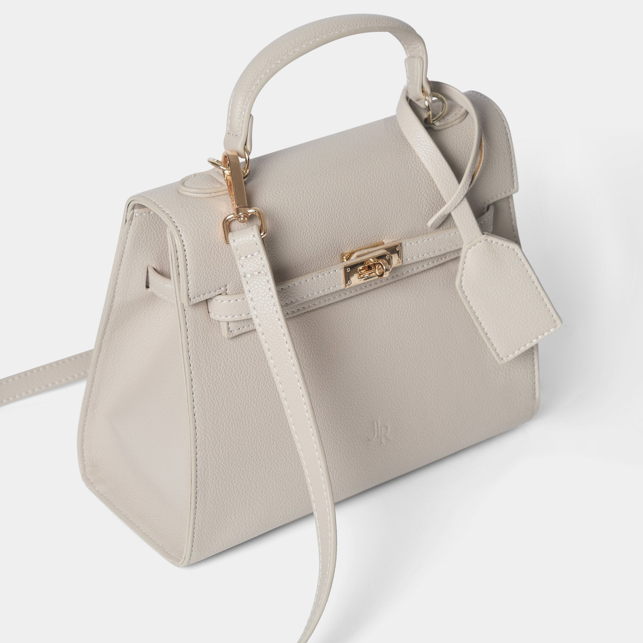 Richmond Top handle bag Taupe - JLR London