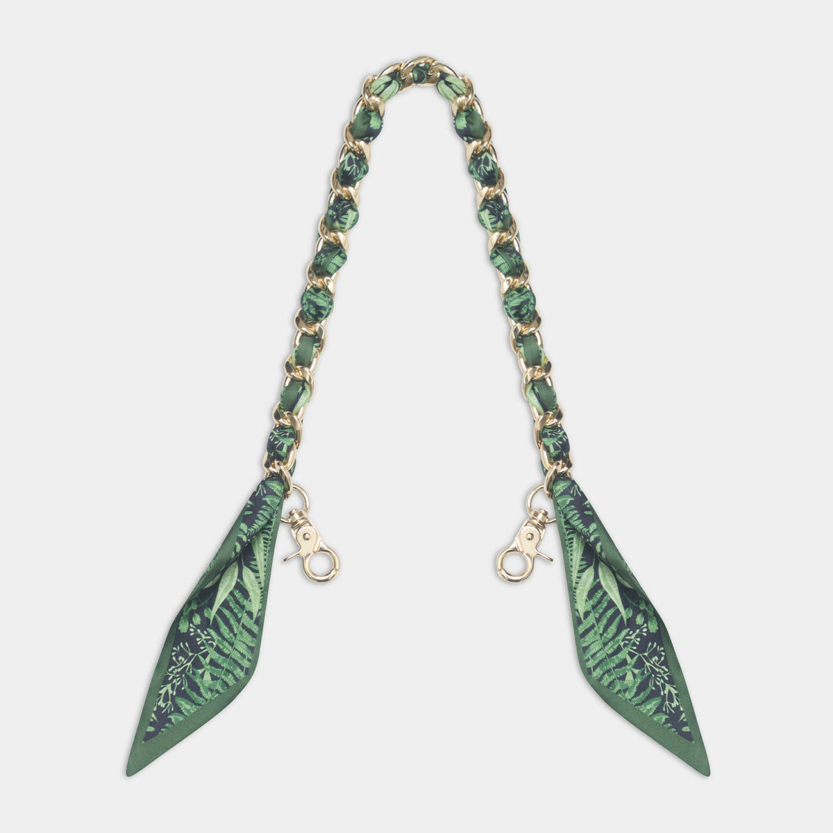 Emerson Forest Green Chain & Scarf Strap