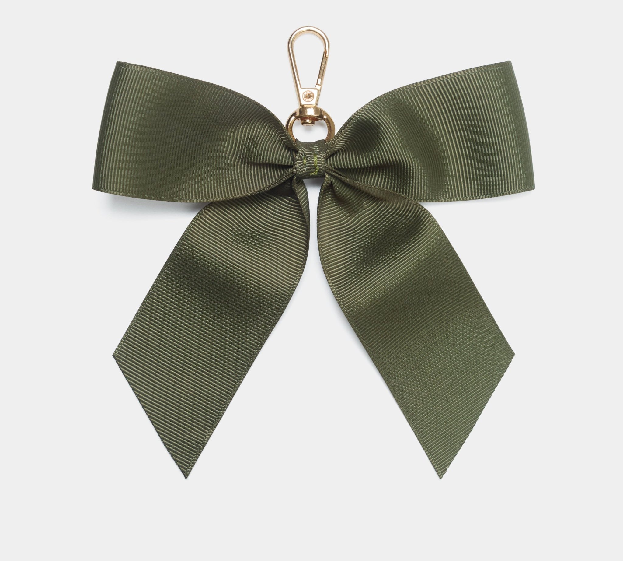 Eloise Bow keyring Olive Green - Johnny Loves Rosie - JLR London