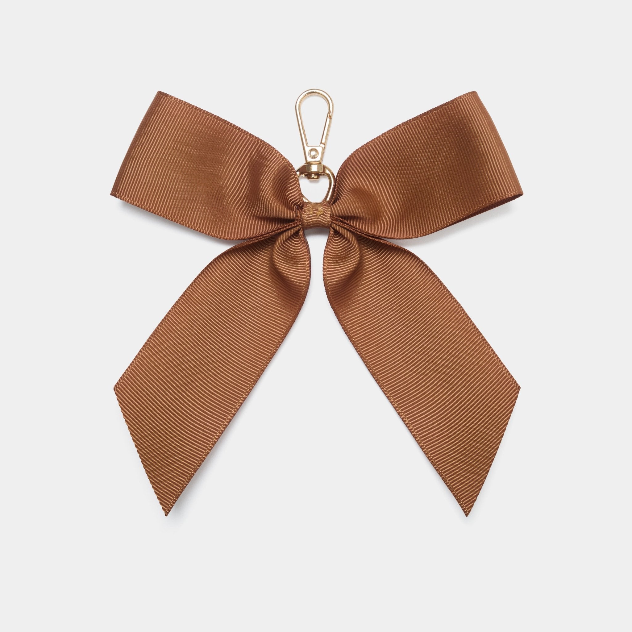 Eloise Bow keyring Dark Tan - Johnny Loves Rosie - JLR London
