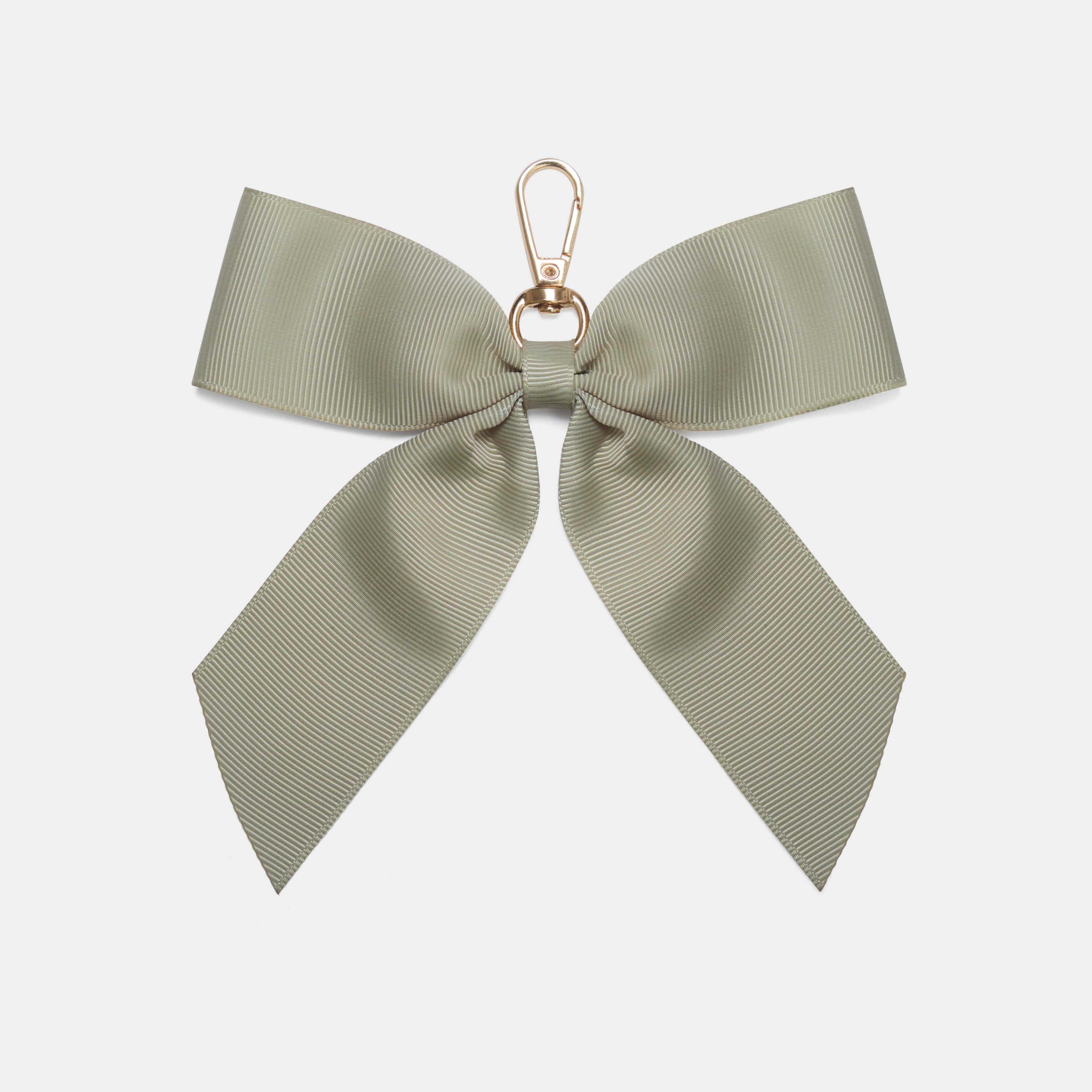 Eloise Bow keyring Taupe    - Johnny Loves Rosie