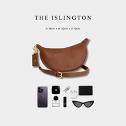 Islington Sling bag luxe leather - Ecru