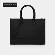 Belgrave Luxe Leather Work Bag - Tan