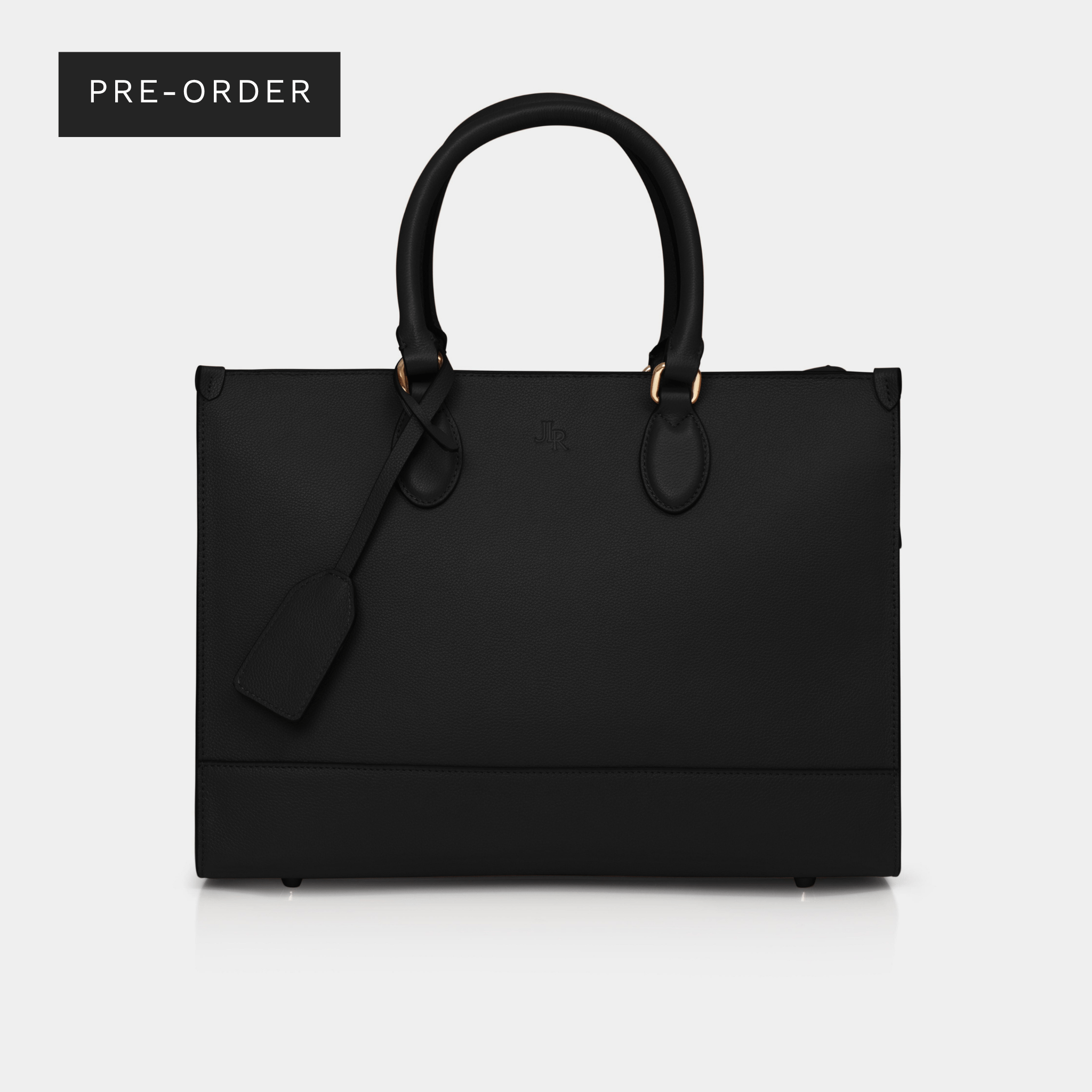 Belgrave Luxe Leather Work Bag - Tan - JLR London