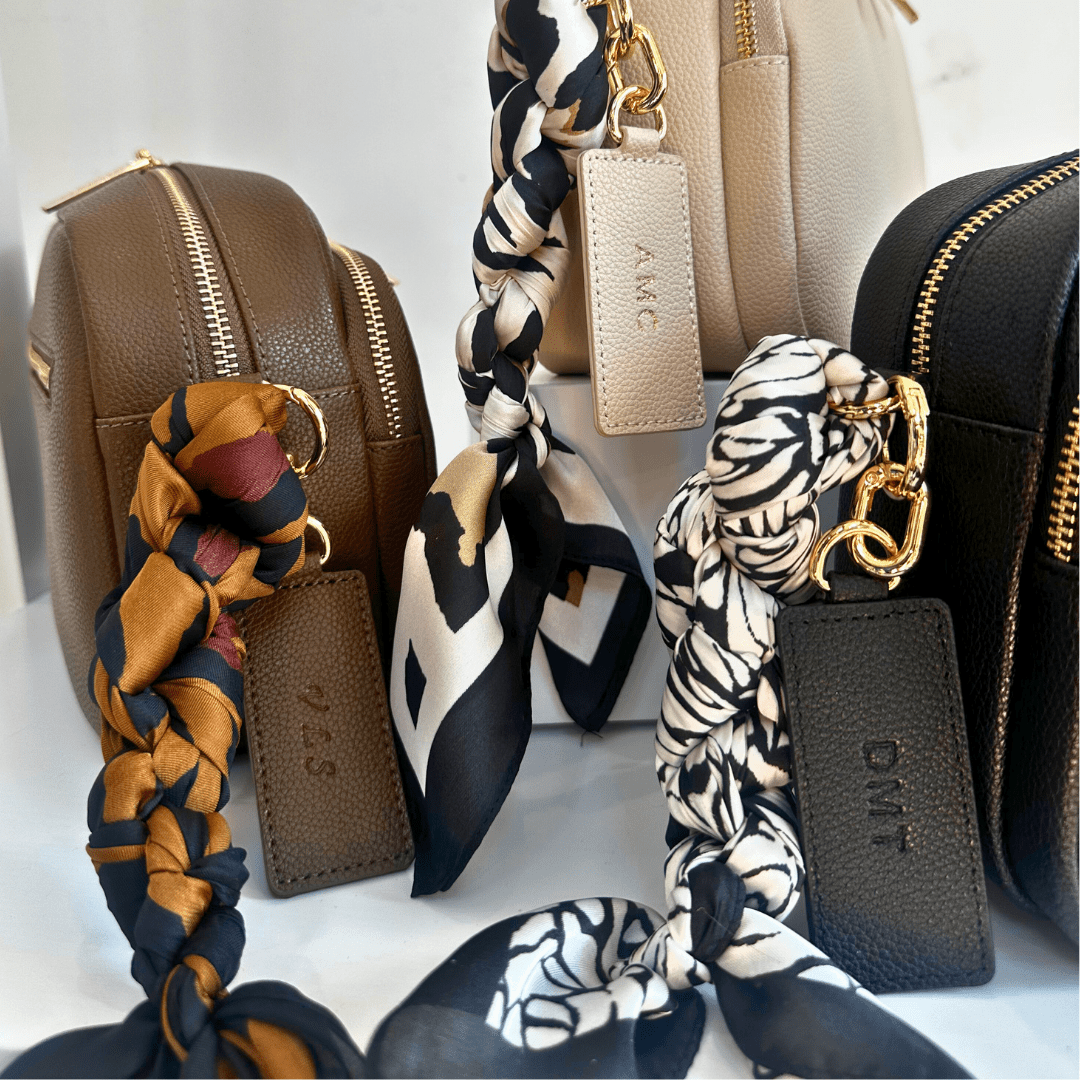 Chelsea Midi Crossbody Luxe Leather Bag - Chocolate Brown