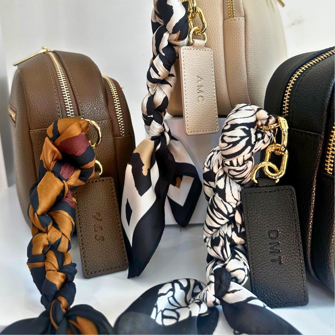 Chelsea Midi Crossbody luxe leather bag chocolate brown
