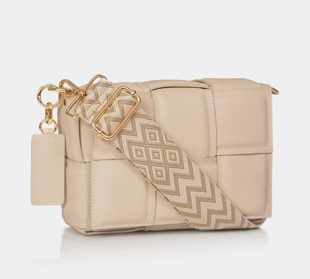 Soho City Luxe Leather Bag - Ecru - JLR London