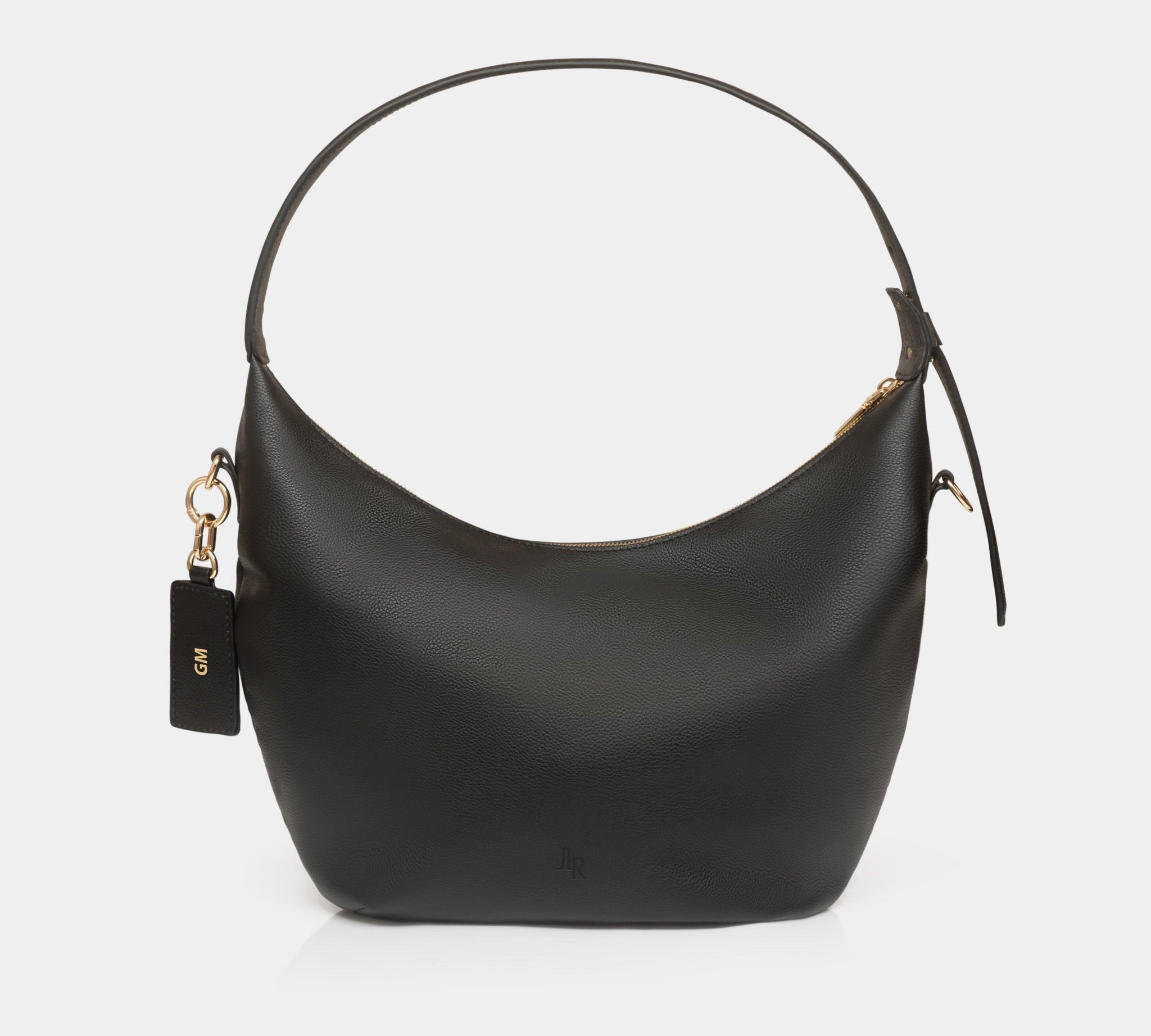 Sloane City Luxe Leather Bag - Black - JLR London