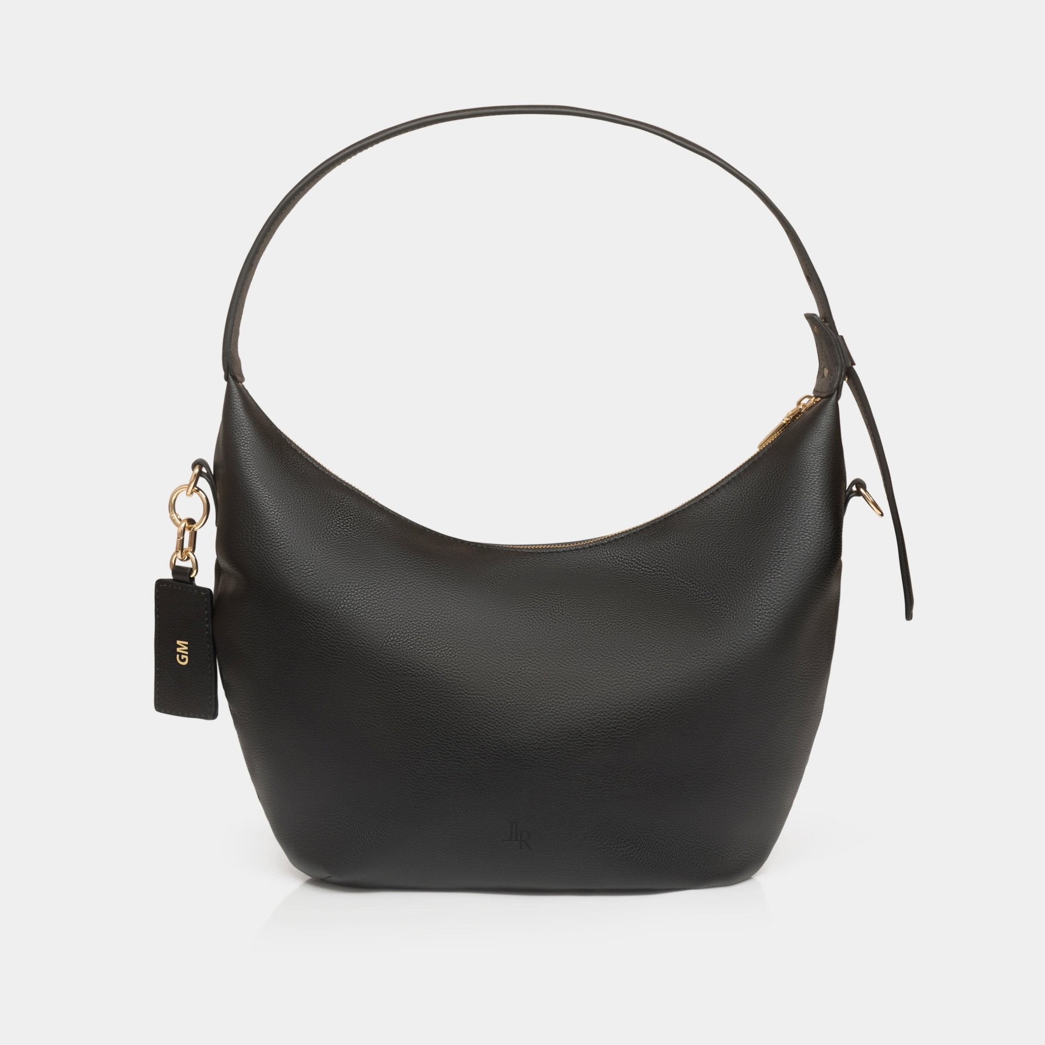 Sloane City Luxe Leather Bag - Black - JLR London